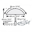 Euroschirm Dainty Travel Umbrella (SilverUV) 迷你縮骨傘 (銀面)