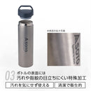 SOTO Titanium Double Wall Vacuum Sealed AERO BOTTLE 300 超輕量鈦製真空保溫杯 ST-AB30