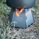 VARGO Titanium Hexagon Wood Stove T-415