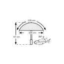 EuroSchirm Birdiepal Outdoor Trekking Umbrella 高強度抗風直柄雨傘
