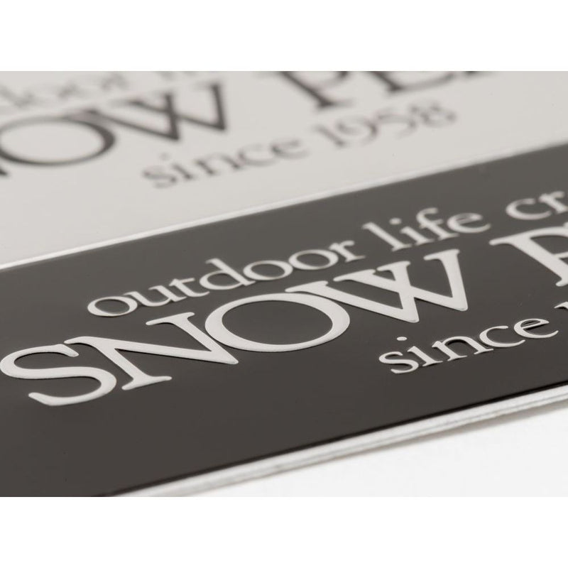 Snow Peak Metal Logo Stickers Set LETTER FES-158 (Snow Peak Festival 2022 Spring Limited Edition) 金屬銘牌貼紙