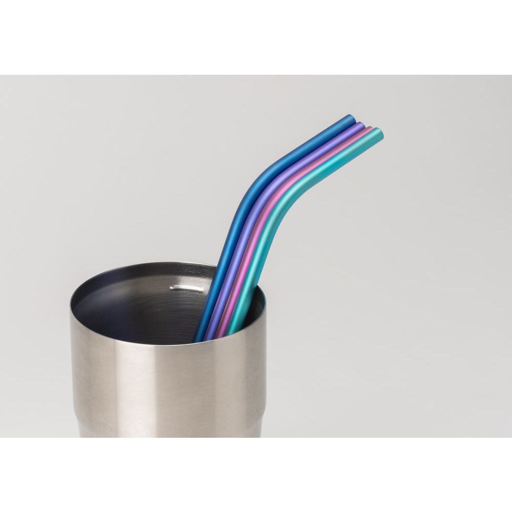 Snow Peak Titanium Straw 2-Piece Set FES-221 (Snow Peak