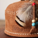 What Will Be Will Be Handmade Suede Leather Gas Canister Cover 110ml 麖皮氣罐套