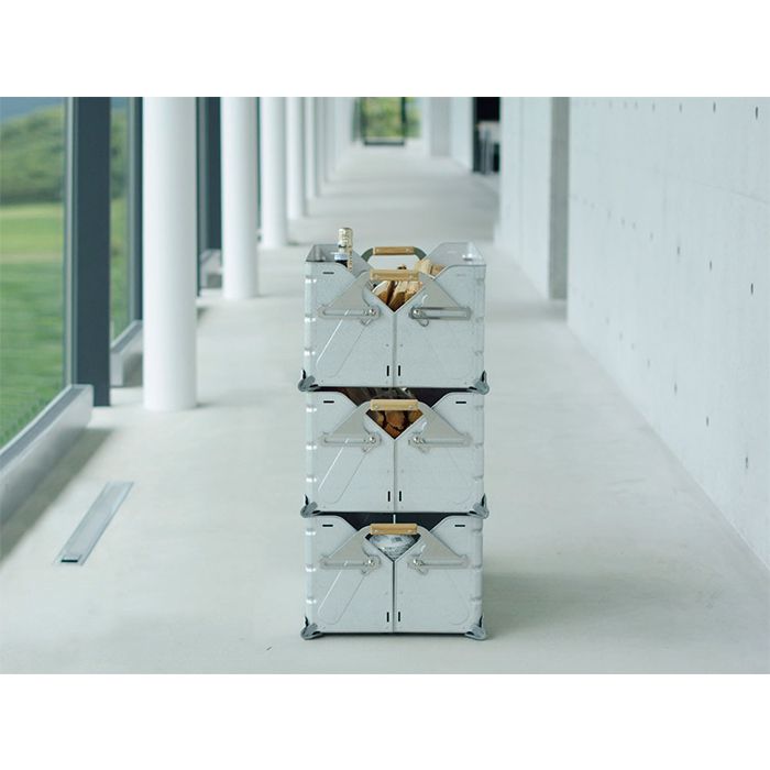 Snow Peak Shelf Container 25 收納置物箱UG-025G