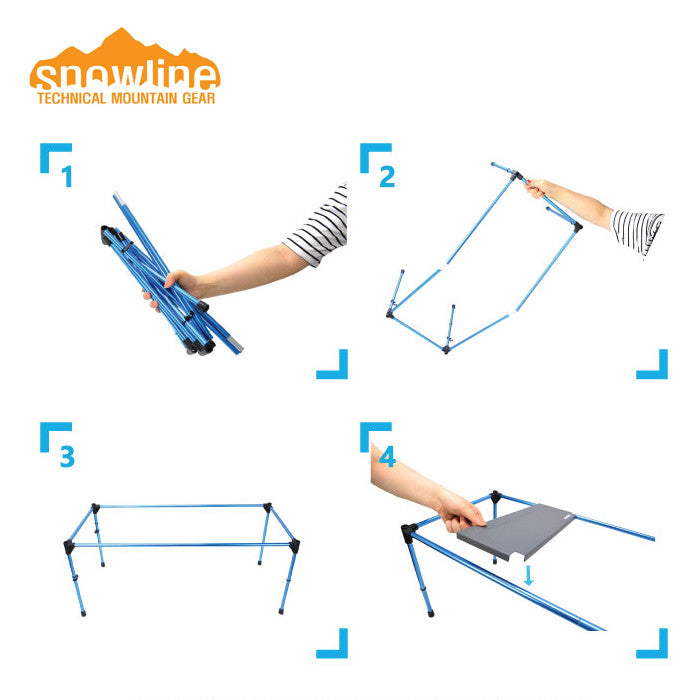 ◆ LINE スノーライン cube table L6 ◆ Cube Table L6 – Snowline Spikes