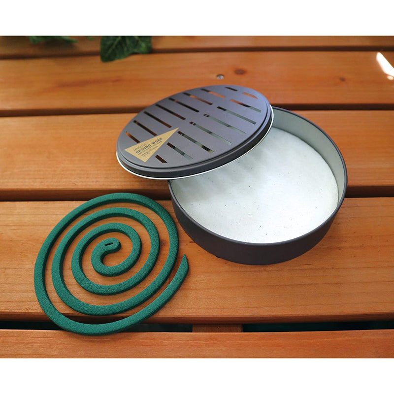 Decole Ground Work Mosquito Coil Can 蚊香盒