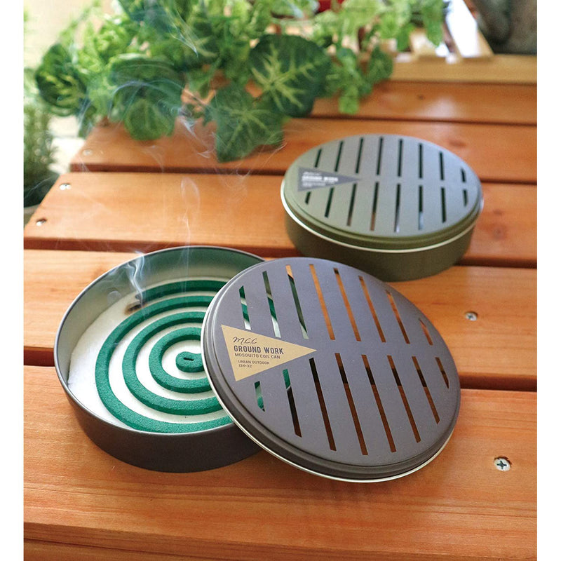 Decole Ground Work Mosquito Coil Can 蚊香盒
