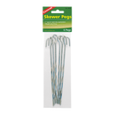 Coghlan's 7" Skewer Pegs (6 Pack) 螺旋鋼營釘