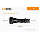 ACEBeam L35 Tactical Flashlight with Battery 高功率戰術手電筒