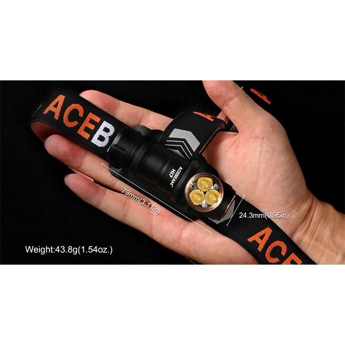 ACEBeam H17 Headlight with Battery