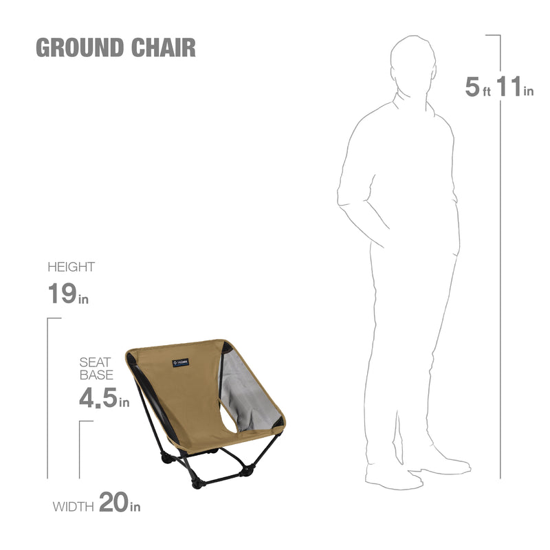 Helinox Ground Chair 矮腳露營椅