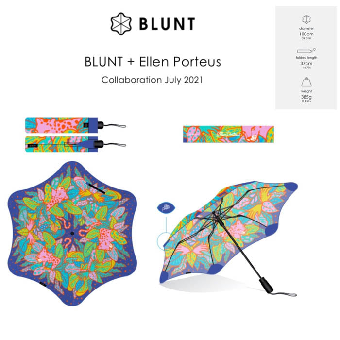 BLUNT Metro x Ellen Porteus Umbrella 防風半自動縮骨遮 (2021特別版)