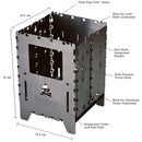 Bushcraft Essentials Bushbox XL Titanium Outdoor Stove 鈦金屬柴火爐