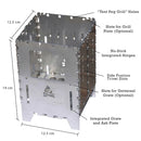 Bushcraft Essentials Bushbox XL Combination Kit 不鏽鋼柴火爐