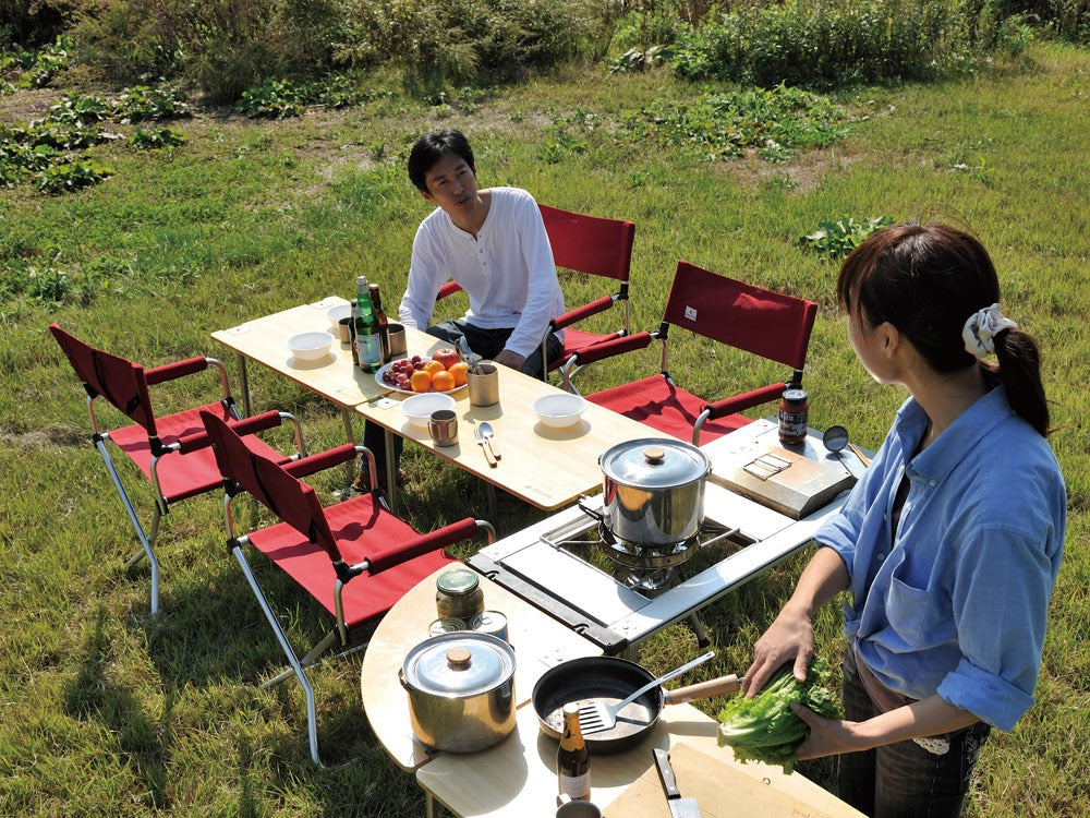 Snow Peak IGT Multifunction Bamboo Table Top Long CK-117TR