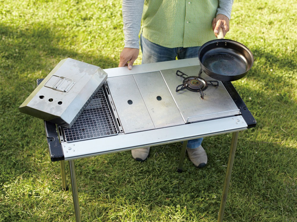 snowpeak IGTフレーム CK-149(3ユニット) IGT Three Unit Frame - Iron Grill Table - Snow Peak | Snow Peak