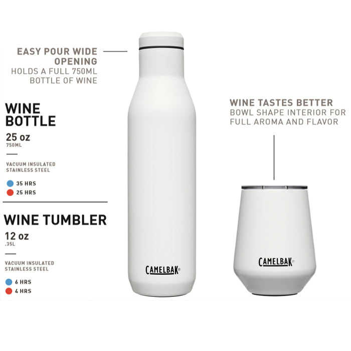 CamelBak Horizon Wine Bottle Insulated Stainless 750ml 不鏽鋼真空保溫酒樽