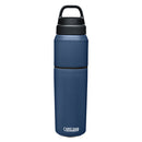 CamelBak MultiBev Insulated Stainless 2in1 Water Bottle(650ml) & Removable Cup(500ml) Navy
