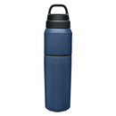 CamelBak MultiBev Insulated Stainless 2in1 Water Bottle(650ml) & Removable Cup(500ml) Navy