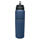 CamelBak MultiBev Insulated Stainless 2in1 Water Bottle(650ml) & Removable Cup(500ml) Navy