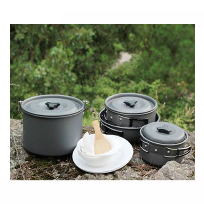 Camping Ace Hard Anodized Camping Cookware (5-6 person) ARC-1556 硬質氧化鋁戶外鍋具套裝 (5-6人)