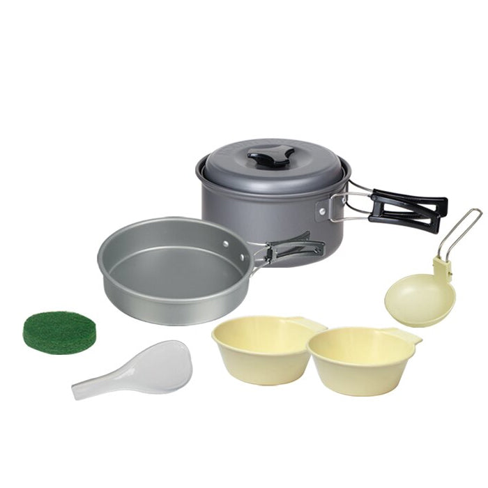 Camping Ace Hard Anodized Camping Cookware (1-2 person) ARC-1512 