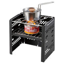 Captain Stag 黑色手提燒烤爐 BBQ爐 KAMADO Black UG-72