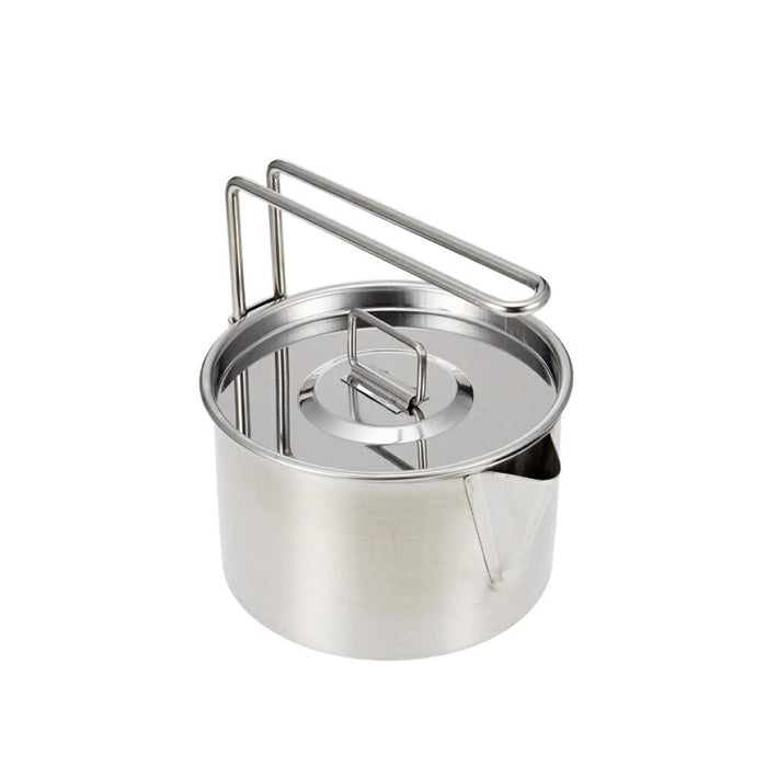 Captain Stag Stainless Steel Camping Kettle Cooker 900ml M-7726 
