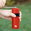 Captain Stag Steel Handy Coffee Mill S (Ceramic Blade) Red UW-3547 不鏽鋼咖啡磨豆機(陶瓷刀片)(紅色)