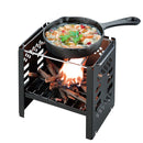 Captain Stag 黑色迷你燒烤爐 BBQ爐 KAMADO Black UG-44