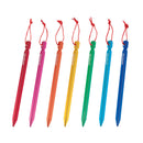 Captain Stag Seven Colors Duralumin Pegs 23cm UA-4506 鋁營釘七色裝