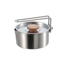 Captain Stag Stainless Steel Camping Kettle Cooker 730ml 不鏽鋼煮食煲 UH-4206 