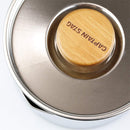Captain Stag Stainless Steel Camping Kettle Cooker 730ml 不鏽鋼煮食煲 UH-4206 