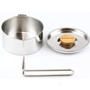 Captain Stag Stainless Steel Camping Kettle Cooker 730ml 不鏽鋼煮食煲 UH-4206 