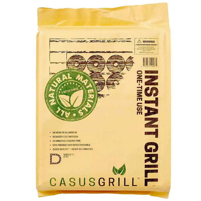 CasusGrill One-Time Use Instant Grill 丹麥工藝環保烤肉架