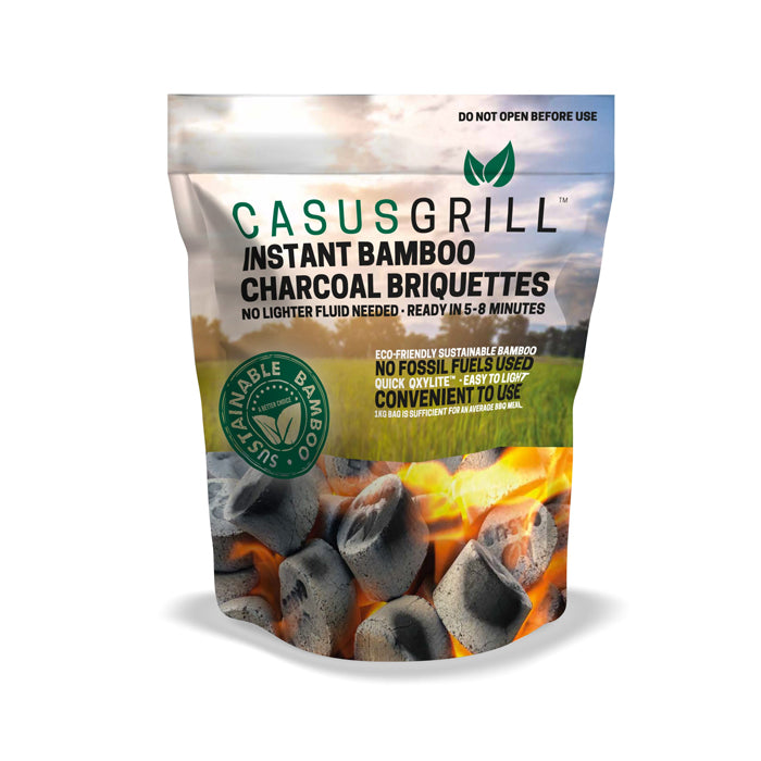 CasusGrill Instant Bamboo Charcoal Briquettes 環保速燃竹炭