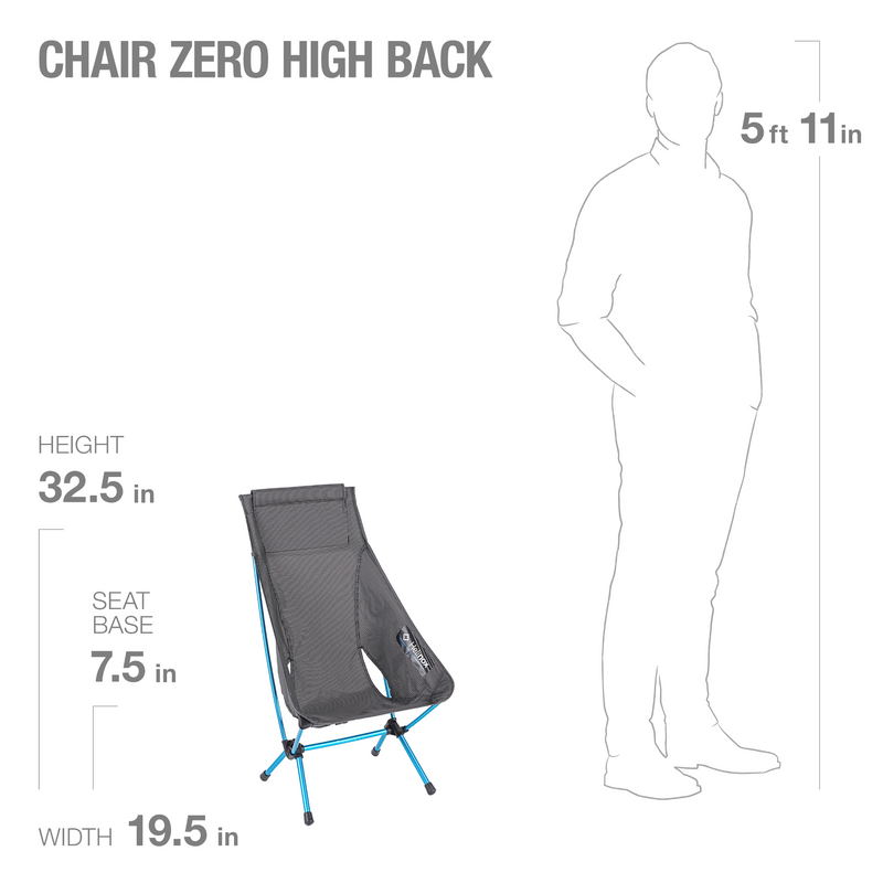 Helinox Chair Zero High Back 戶外高背椅