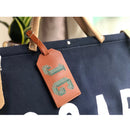 Chasing Threads Stitch Leather Luggage Tags 真皮可繍行李掛牌 