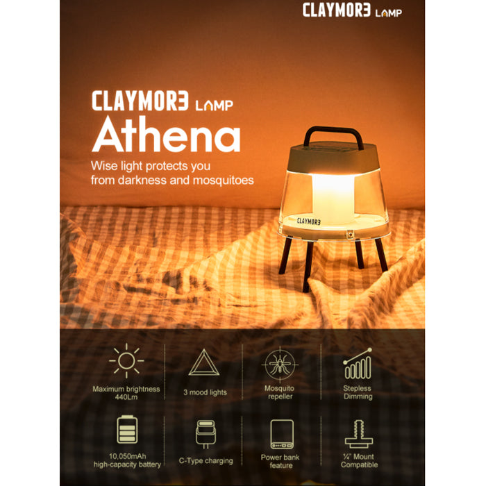Claymore Lamp Athena