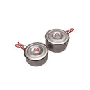 EVERNEW Ultra Light Titanium Pot Set S 0.6L & 0.9L ECA535
