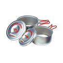 EVERNEW Ultra Light Titanium Pot Set 0.9L+1.3L ECA536 鈦鍋