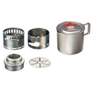 EVERNEW Ti Mug Pot 500 Stove Set ECA538 鈦金屬酒精爐頭連爐架及0.5L鈦煲