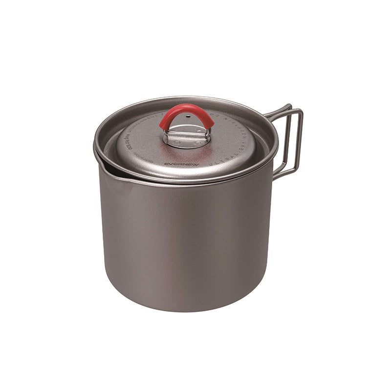 EVERNEW Ti Mug Pot 500 Stove Set ECA538 鈦金屬酒精爐頭連爐架及0.5L鈦煲