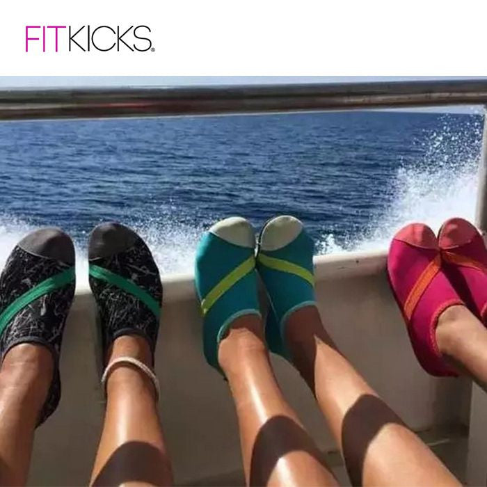 FitKicks 多用途戶外水上運動鞋 浮潛鞋(童裝) - 灰色 Grey