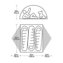 Big Agnes Blacktail 3 Backpacking Tent 三人帳蓬