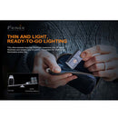 Fenix E03R 260 Lumens Keychain Flashlight USB充電輕便匙扣燈