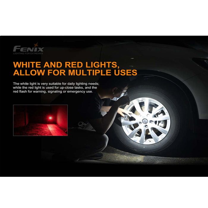 Fenix E03R 260 Lumens Keychain Flashlight USB充電輕便匙扣燈