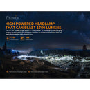 Fenix HP16R USB-C Rechargeable Headlamp