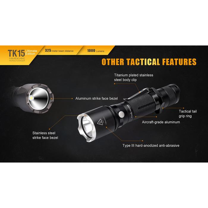 Fenix TK15UE 1000 Lumens Flashlight