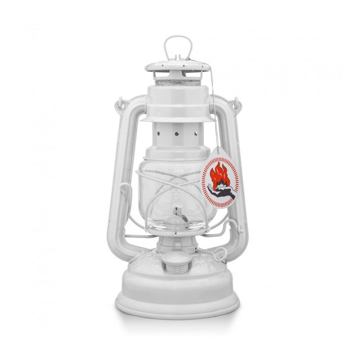 Feuerhand Hurricane Lantern Baby Special 276 Pure White